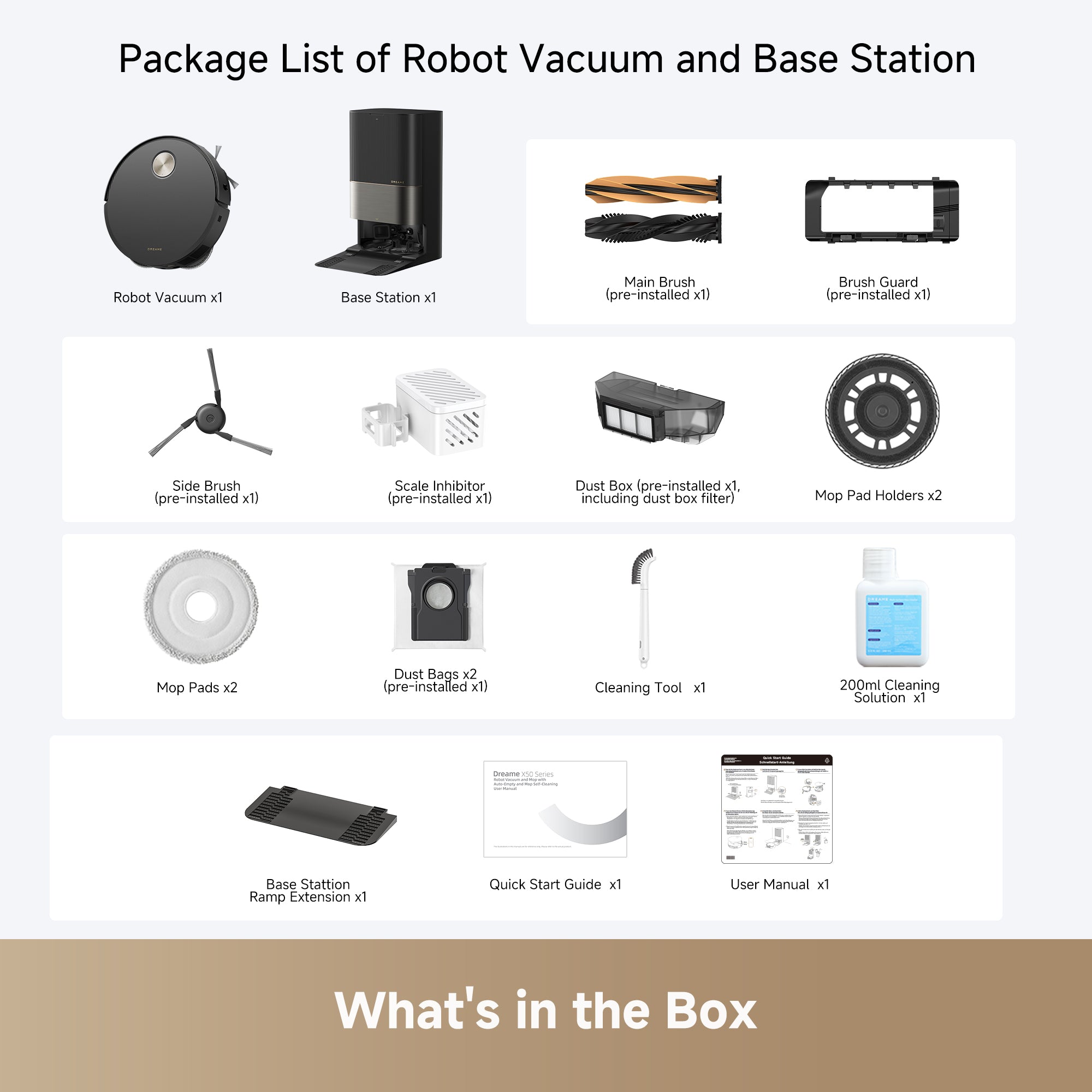 Dreame X50 Ultra Aspiradora Robot