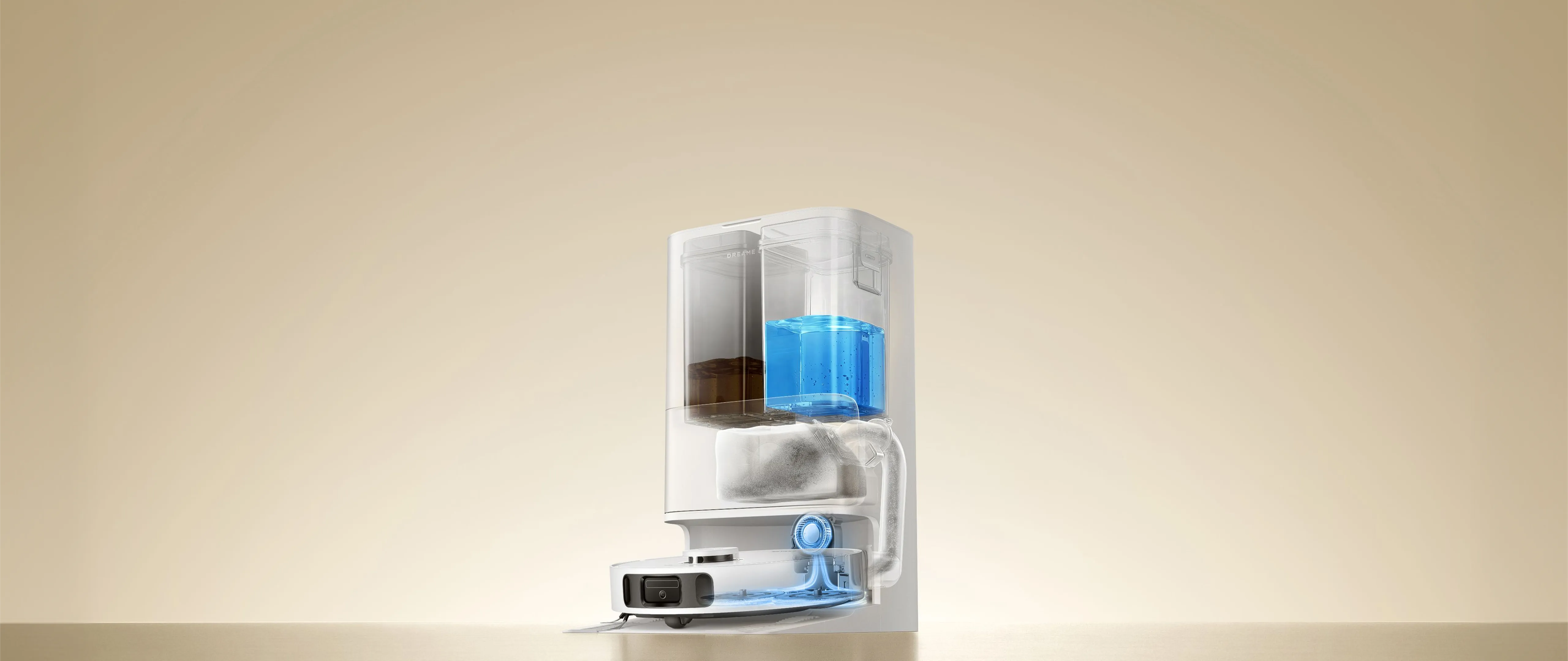 PowerDock inteligente con función de autolimpieza